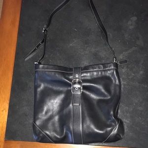 Authentic Coach Black Bag